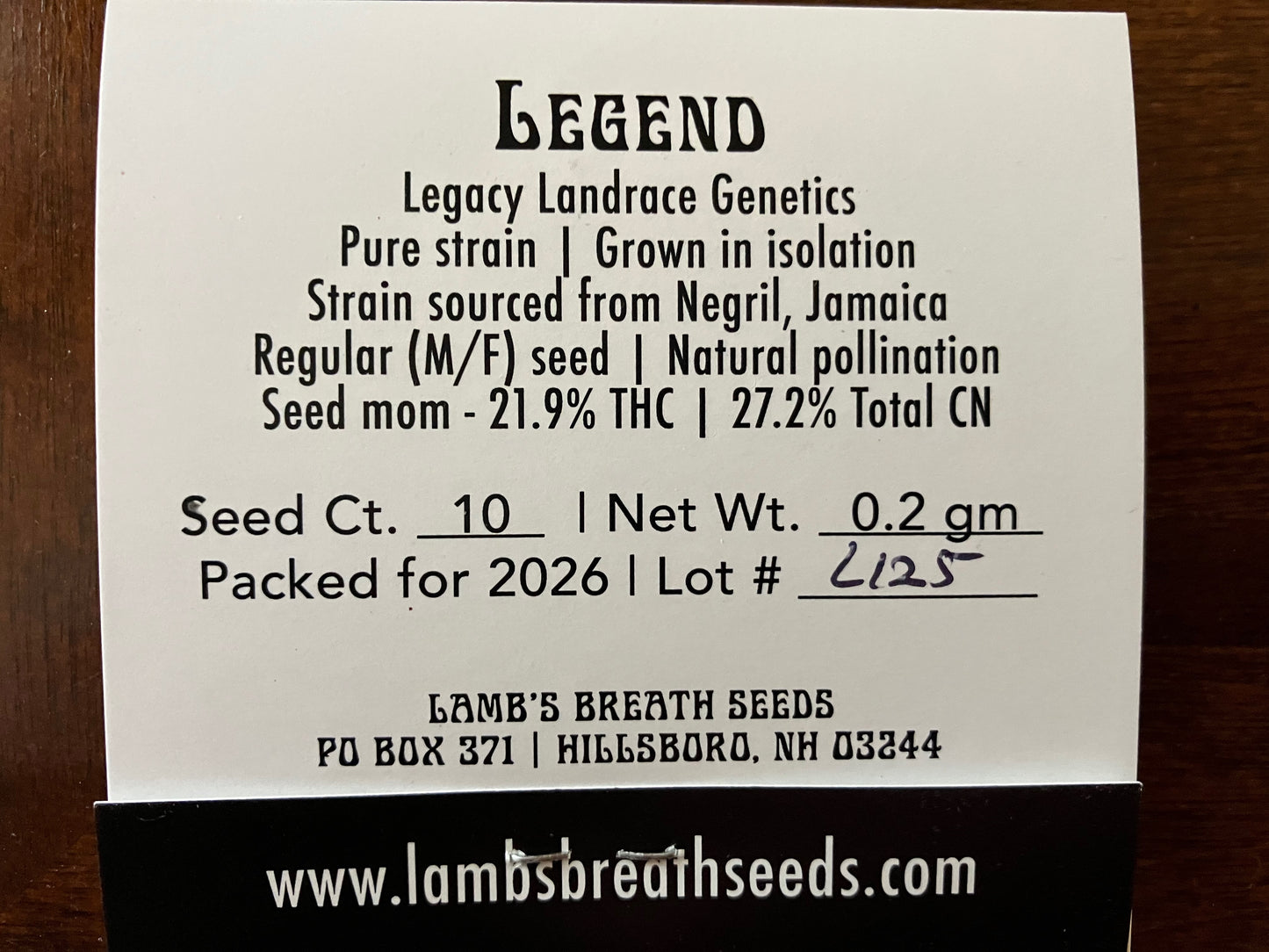 Lamb's Breath Legend seeds